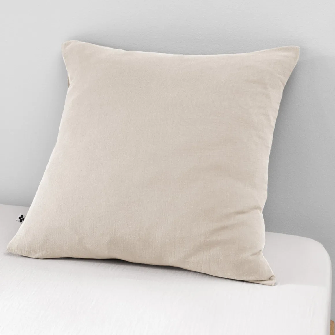 Taie d'oreiller double gaze de coton