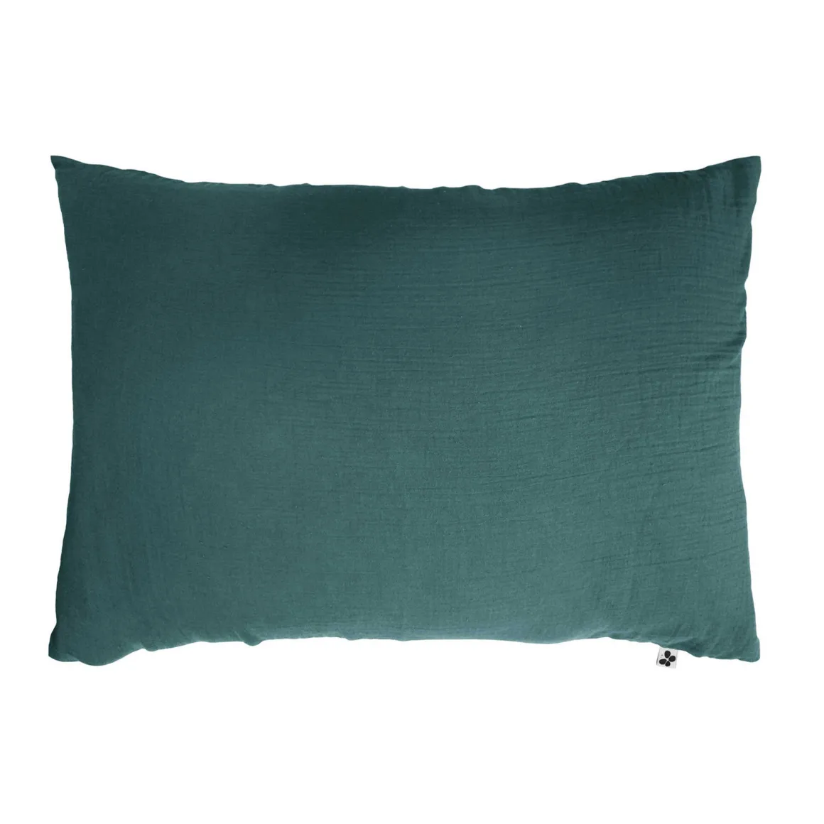 Taie d'oreiller double gaze de coton