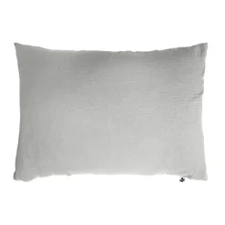 Taie d'oreiller double gaze de coton