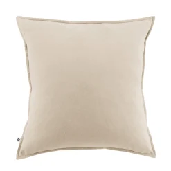 Taie d'oreiller flanelle beige