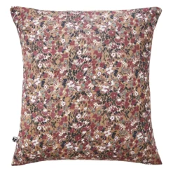 Taie d'oreiller gaze de coton imprimé floral