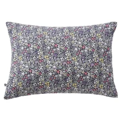 Taie d'oreiller gaze de coton imprimé floral