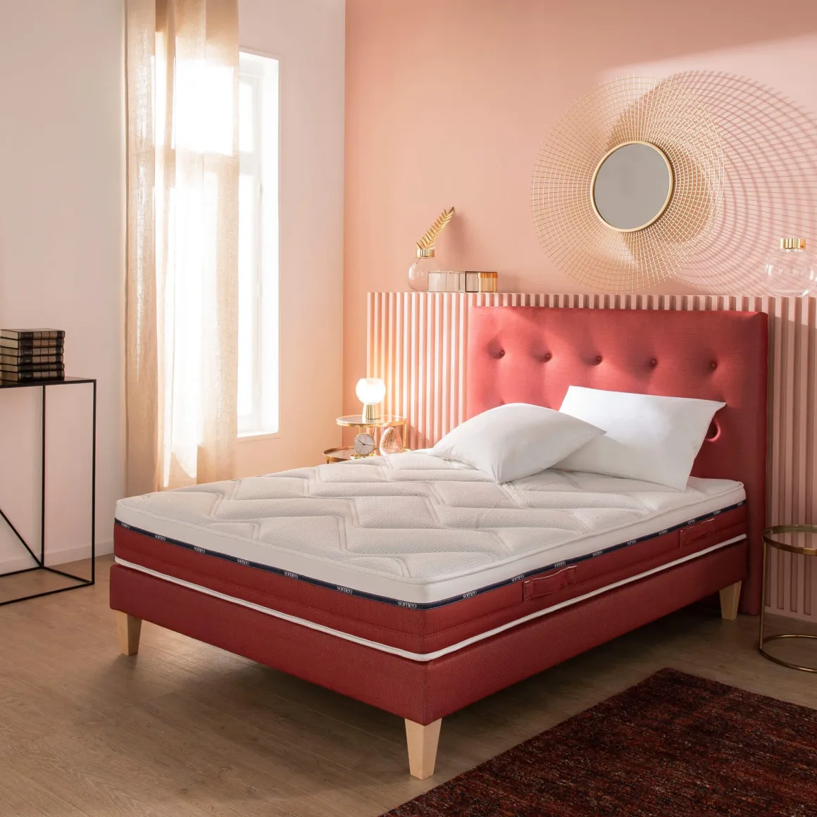 Tête de lit déco capitonnée - SOMEO