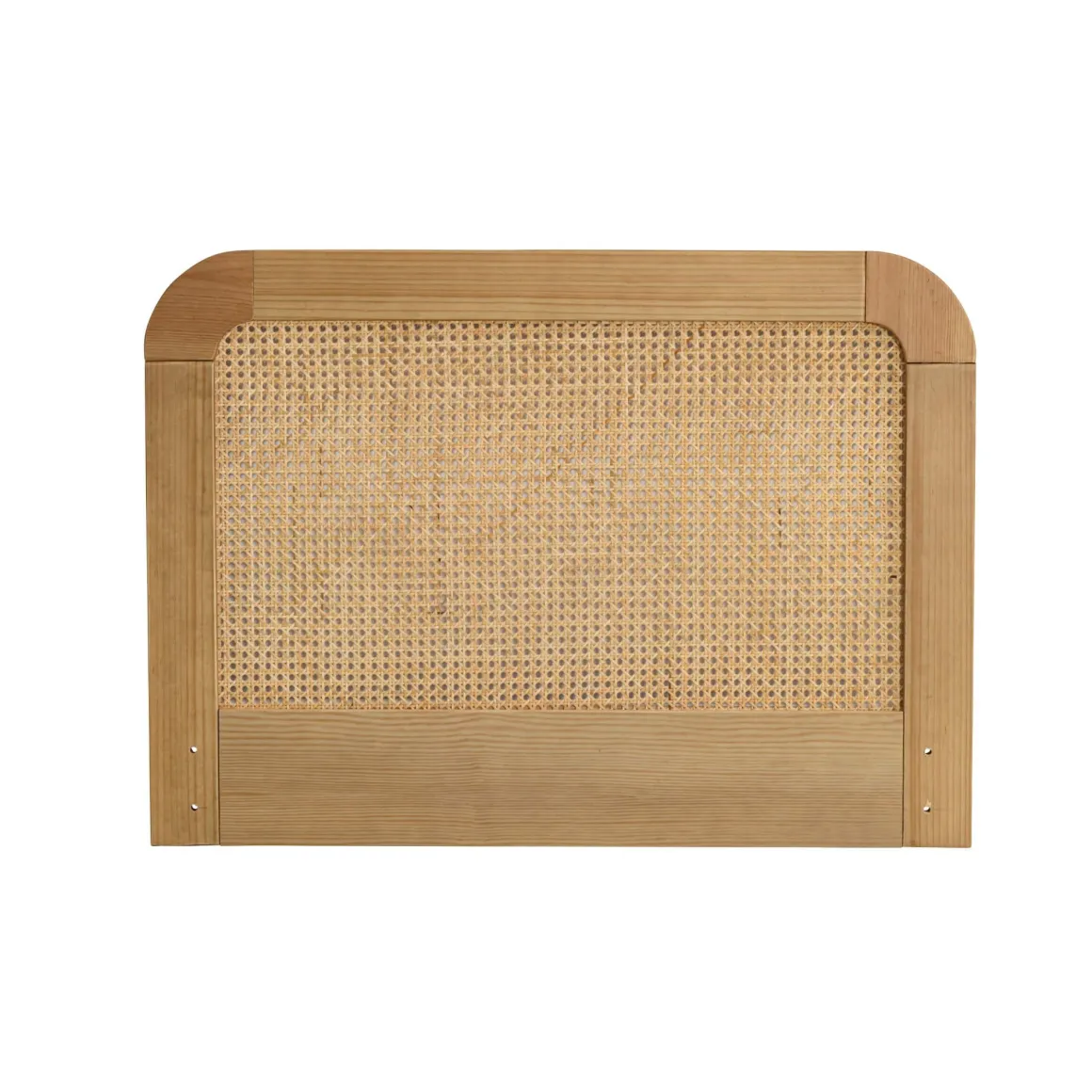 Tête de lit SMOOTHCLOUD en cannage et bois naturel
